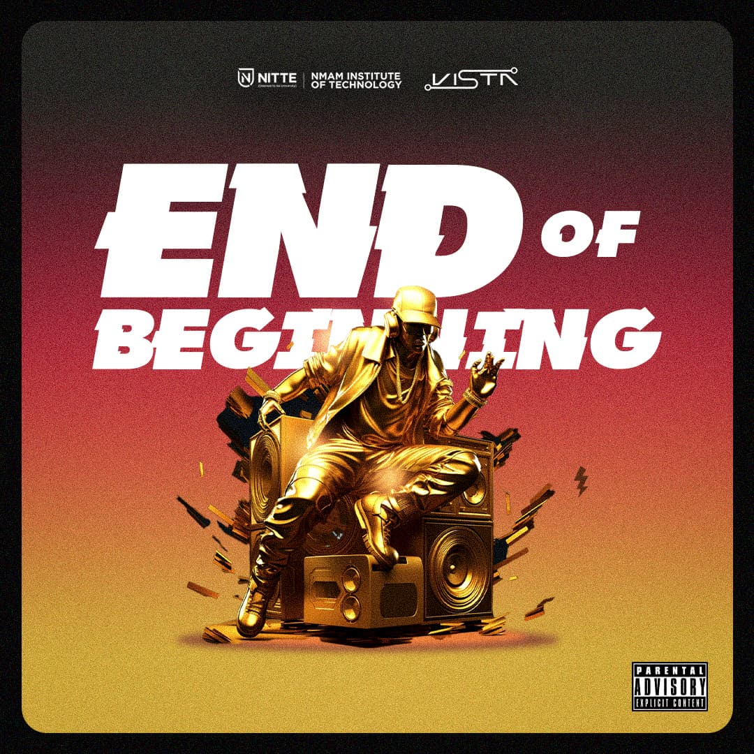 End of Beginning cover artwork designed for VISTA