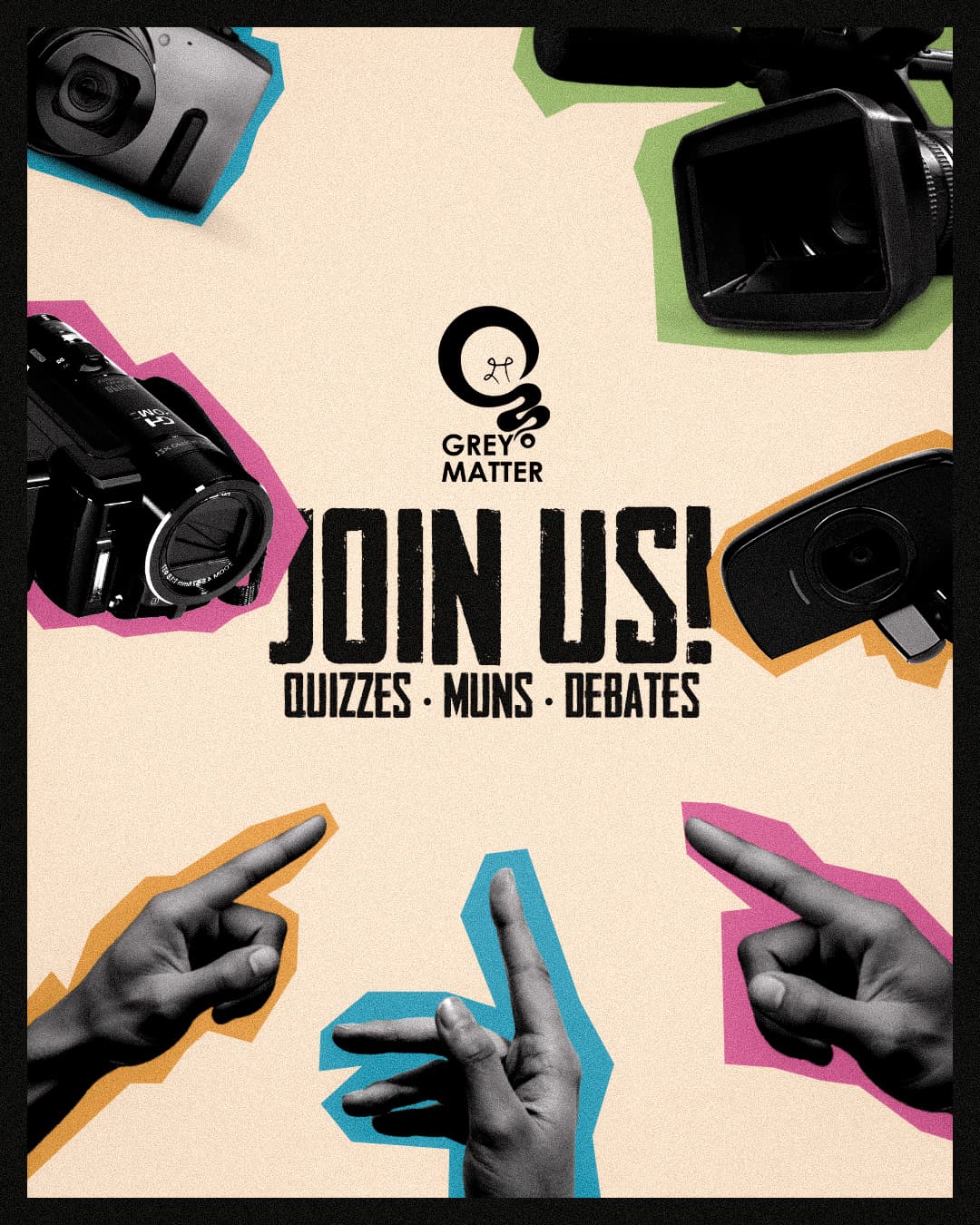 Grey Matter recruitment poster